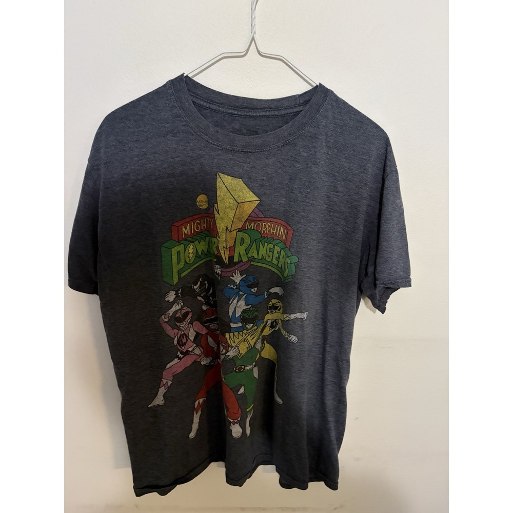 PERFECT Vintage style Mighty Morphin Power Rangers Shirt Size Large Live Action